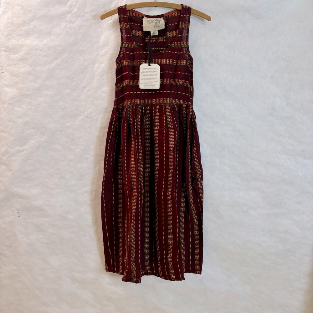 Ace & Jig Soriee Dress Garnet XXS